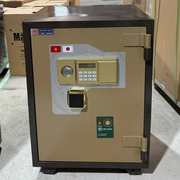 Két sắt Việt Nhật VN99DT điện tử chống cháy nặng 100kg cho gia đình văn phòng