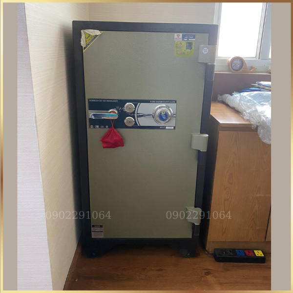 Két sắt việt tiệp cỡ lớn KW1200DM khóa cơ đổi mã chống cháy cho công ty và gia đình an toàn giá rẻ