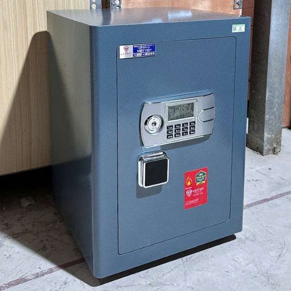 Két sắt KCC110DT điện tử màu xanh cao cấp