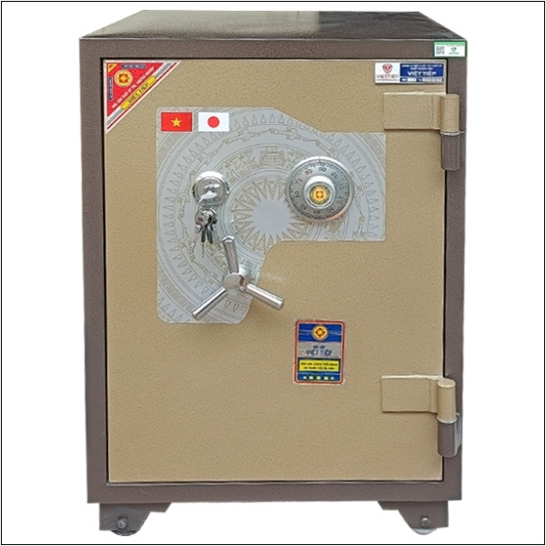 Két sắt việt tiệp KVTC750 khóa cơ chống cháy chịu nhiệt bảo vệ tài sản