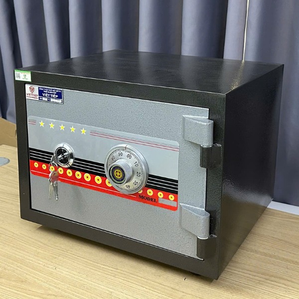 Két sắt Việt Tiệp KW36C khóa cơ chống cháy 1200 độ C trong 2 giờ