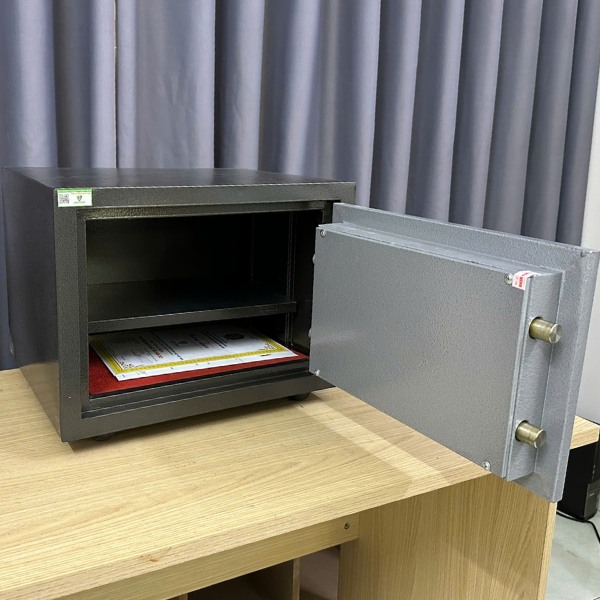 Nội thất két sắt việt tiệp mini KW36C khóa cơ chống cháy