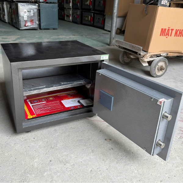 Nội thất Két sắt việt tiệp mini vân tay KW36VT chia 2 ngăn