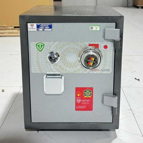 Két sắt Việt Tiệp KW52DM khóa cơ đổi mã chống cháy