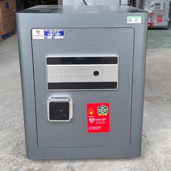 Két sắt siêu cường Việt Tiệp KW52SC kết nối điện thoại mở bằng vân tay, mã số điện tử