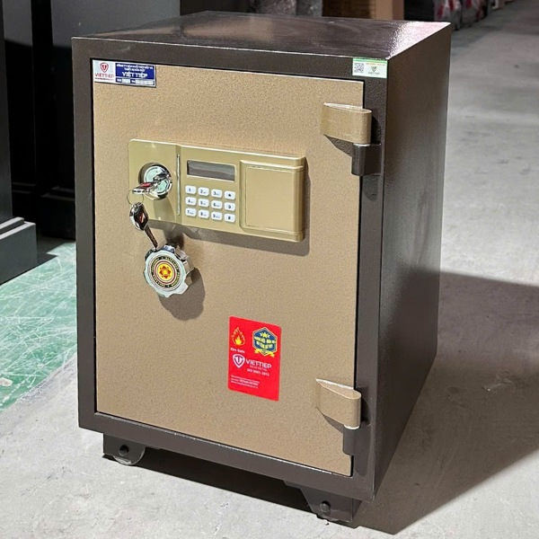 Két sắt Việt Tiệp KW62E khóa điện tử chống cháy chống trộm an toàn