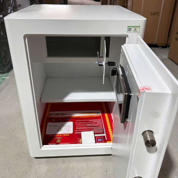 Két sắt nhận diện khuôn mặt KW63FID Việt Tiệp có nội thất rộng để được hồ sơ tài liệu