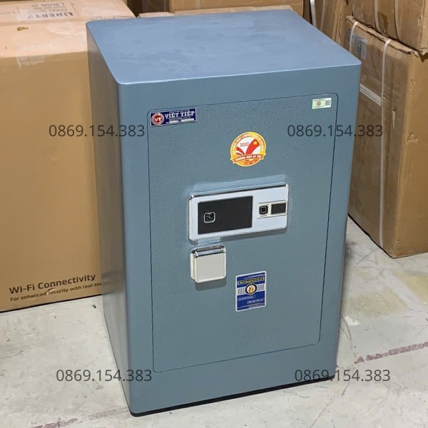 Két sắt Việt Tiệp KW82-SCFE vân tay điện tử thép 7ly chống cháy, chống trộm