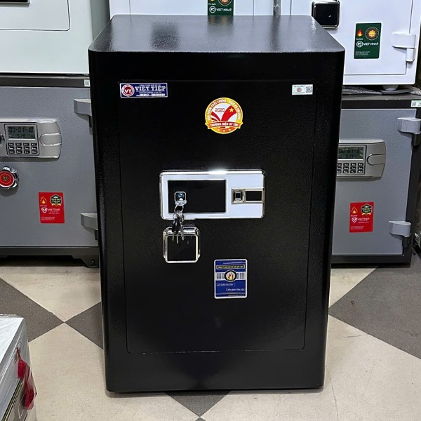 Két sắt Việt Tiệp KW82-SCFE vân tay điện tử chịu nhiệt 1200 độ C trong 2 giờ