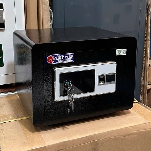 Két sắt Việt Tiệp VT28 màu đen mini vân tay nhỏ nhất