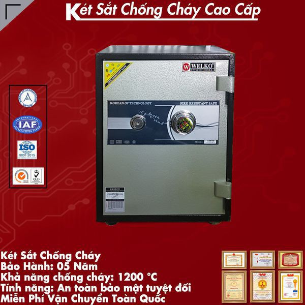 Két Sắt welko KCC55KC khóa cơ chính hãng
