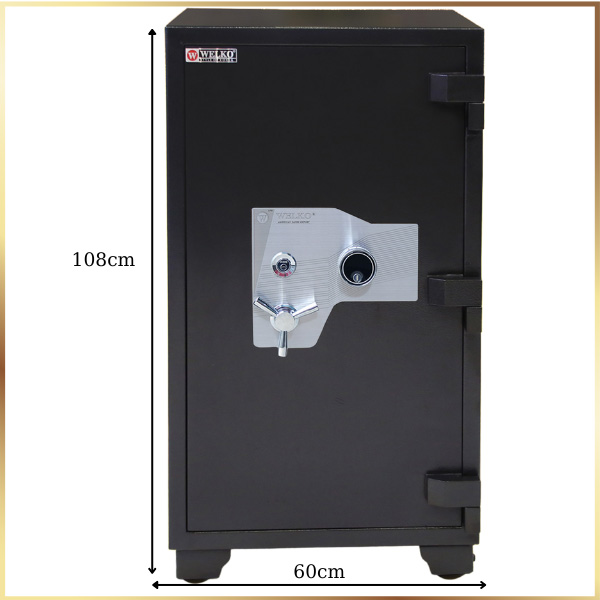 Két sắt welko US1080DM khóa cơ siêu cường xuất khẩu mỹ chất lượng cao