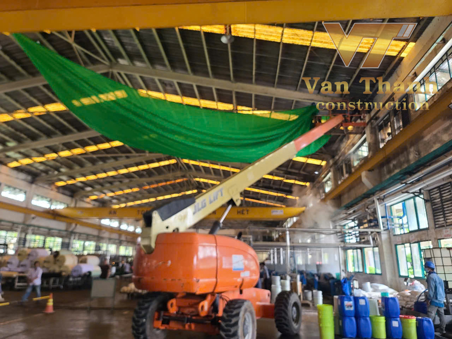 Báo giá thi công cải tạo nhà xưởng