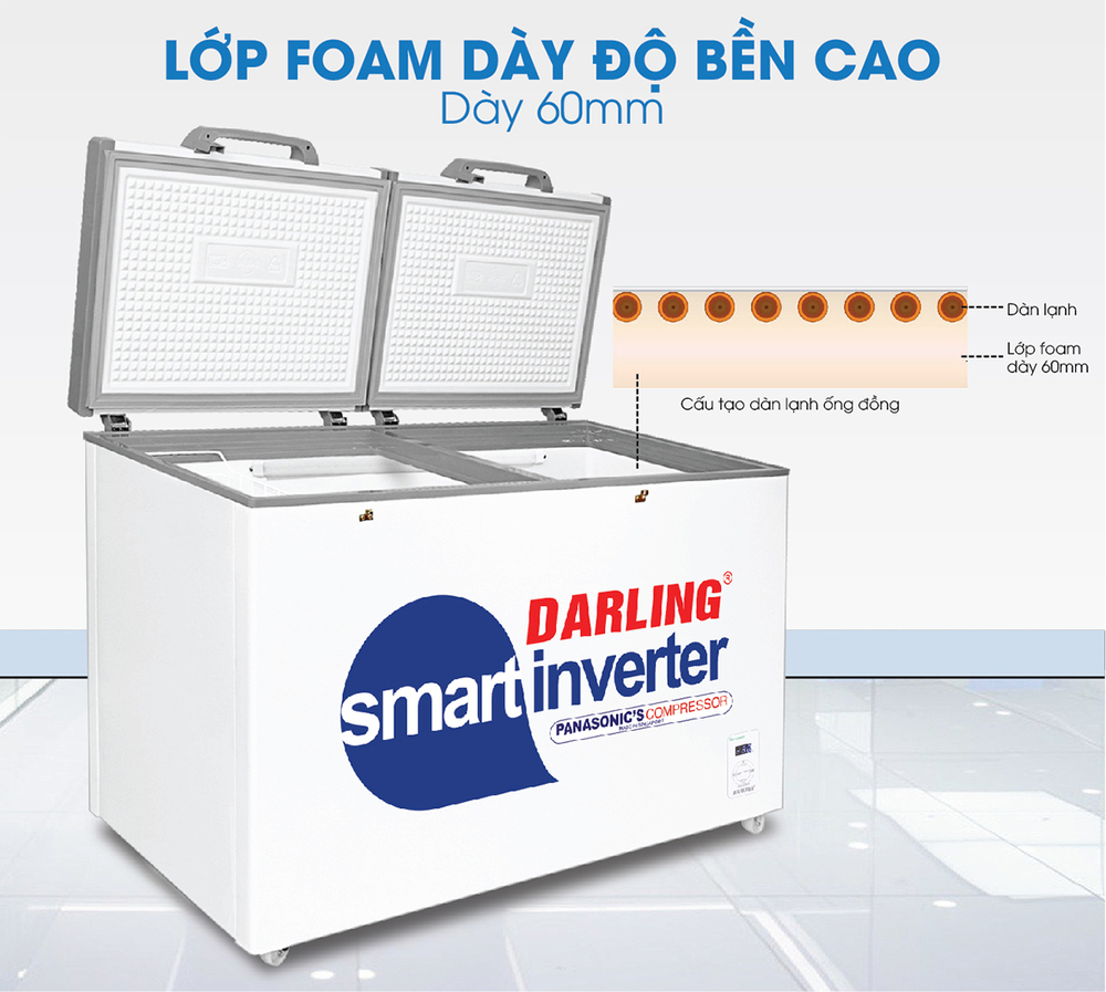 Tủ Đông 1 Ngăn Smart Inverter DMF-3799ASI