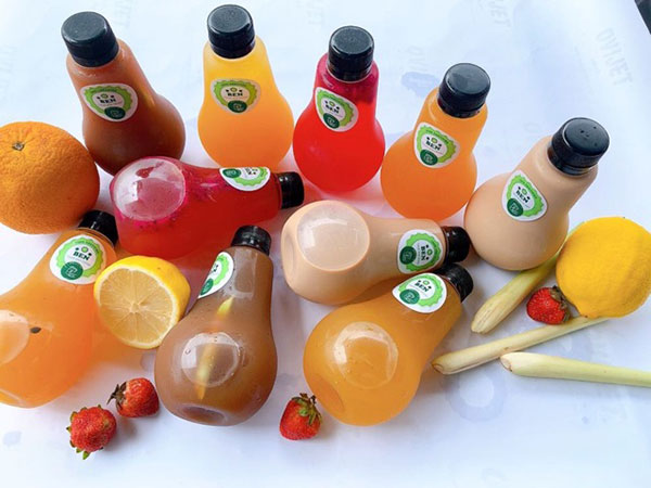 chai nhựa bóng đèn