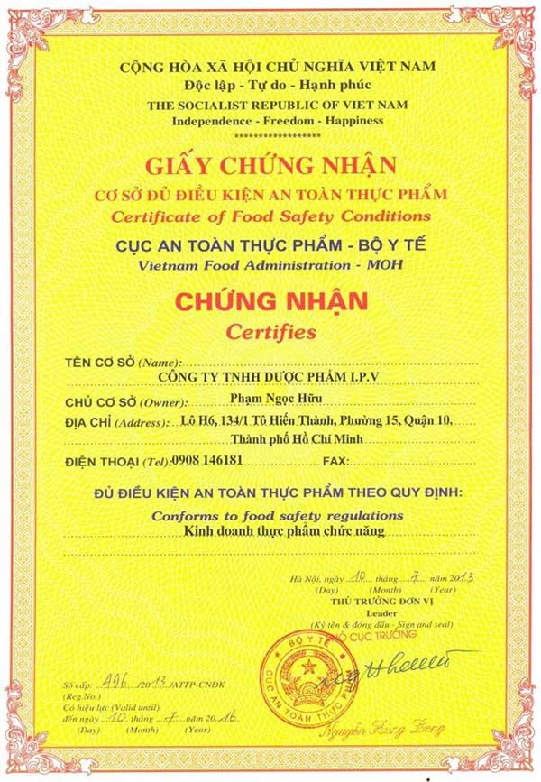 giấy phép ATVS TP