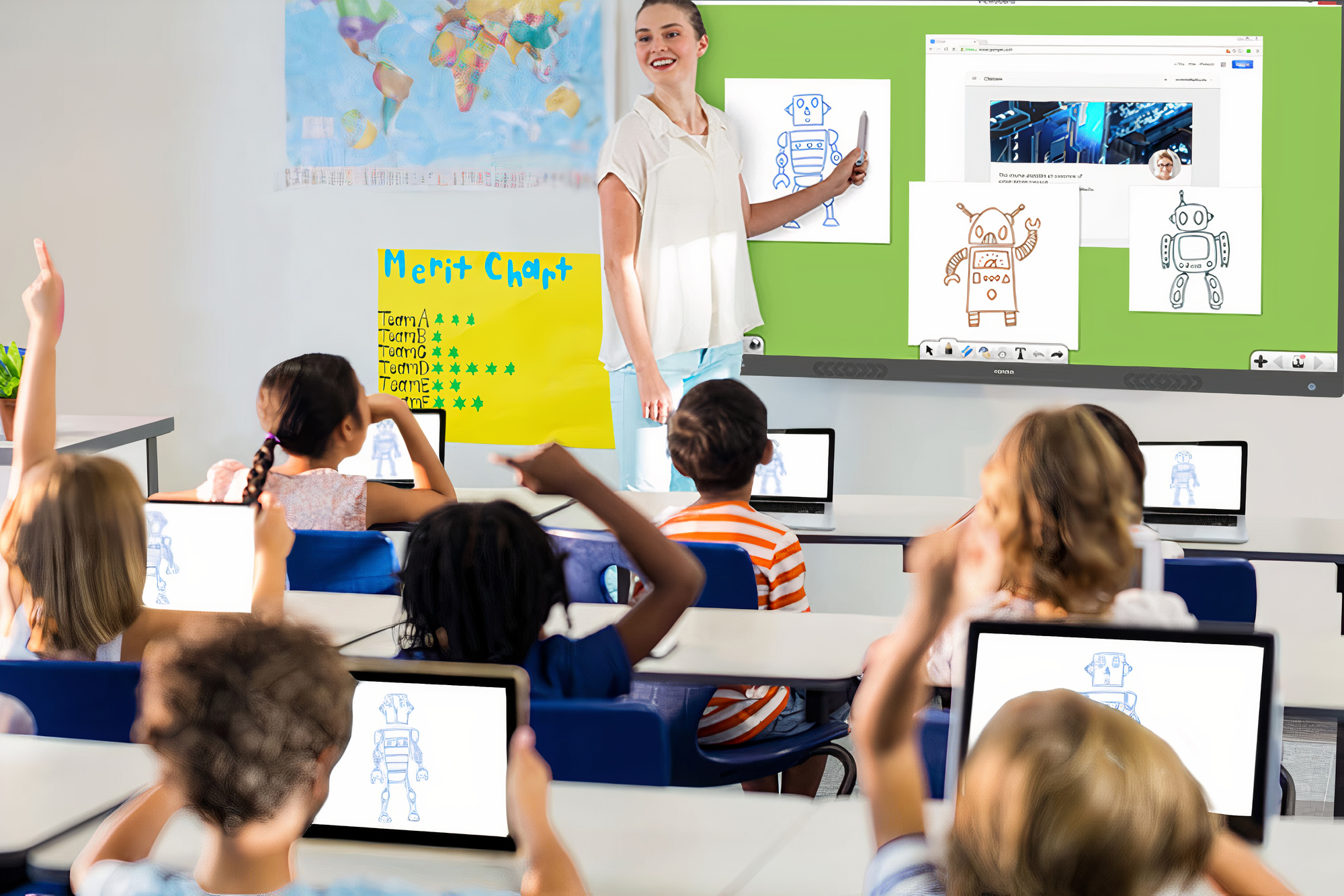 Màn hình tương tác Konka IZA86