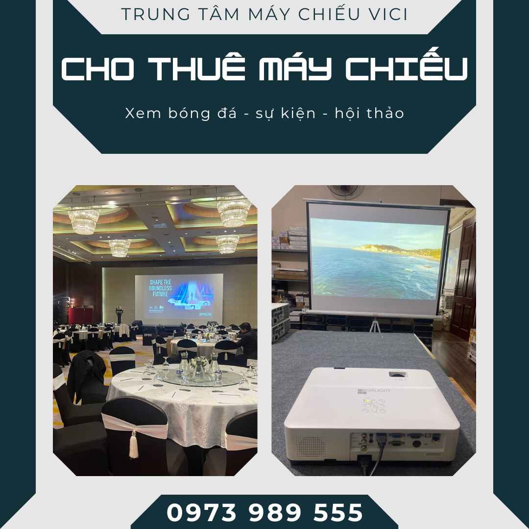 Cho thuê máy chiếu trọn bộ