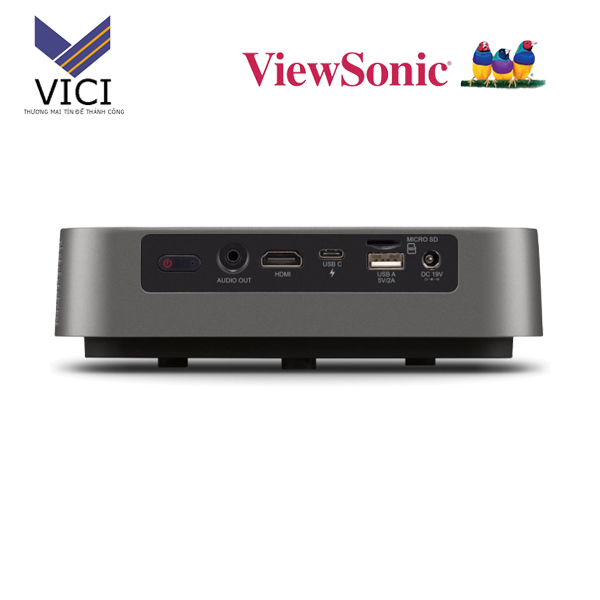 Cổng kết nối máy chiếu ViewSonic M2e