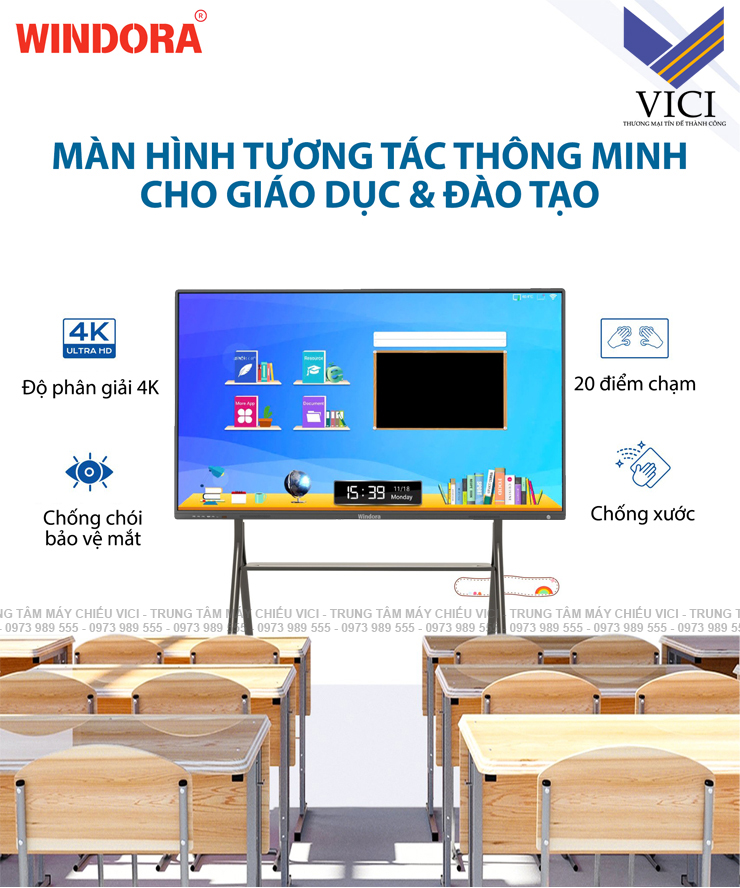 Màn hình ương tác Windora
