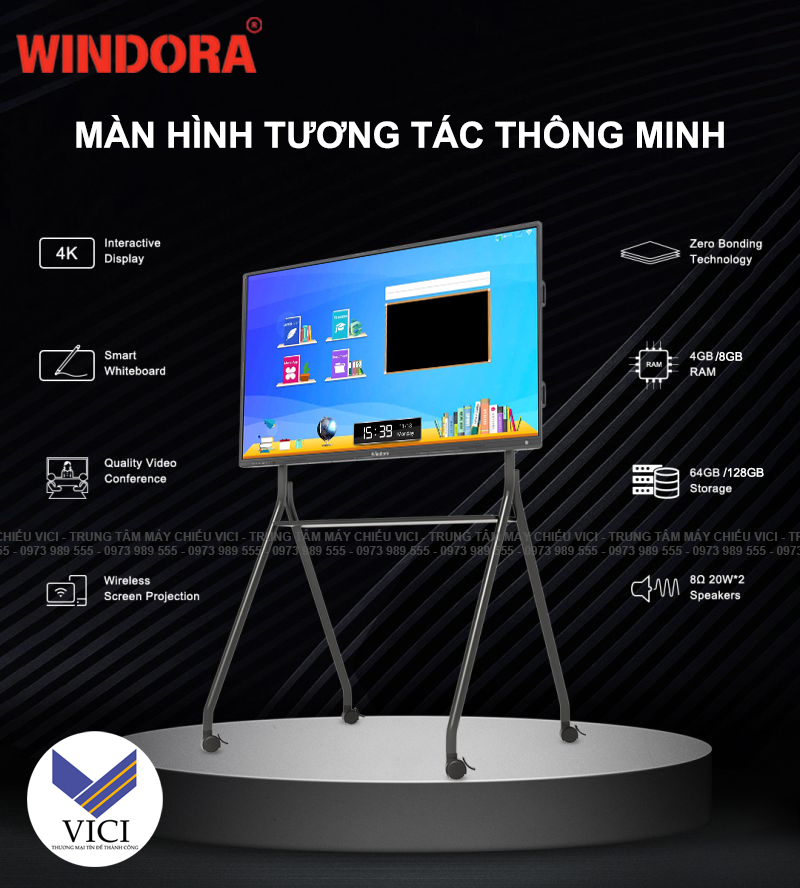 Màn hình tương tác Windora 75IB4K