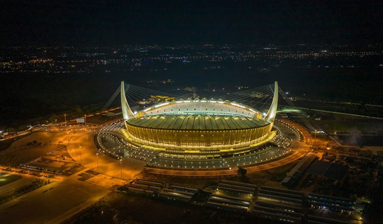 Sân Morodok Techo - nơi diễn ra lễ khai mạc và bế mạc SEA Games 32