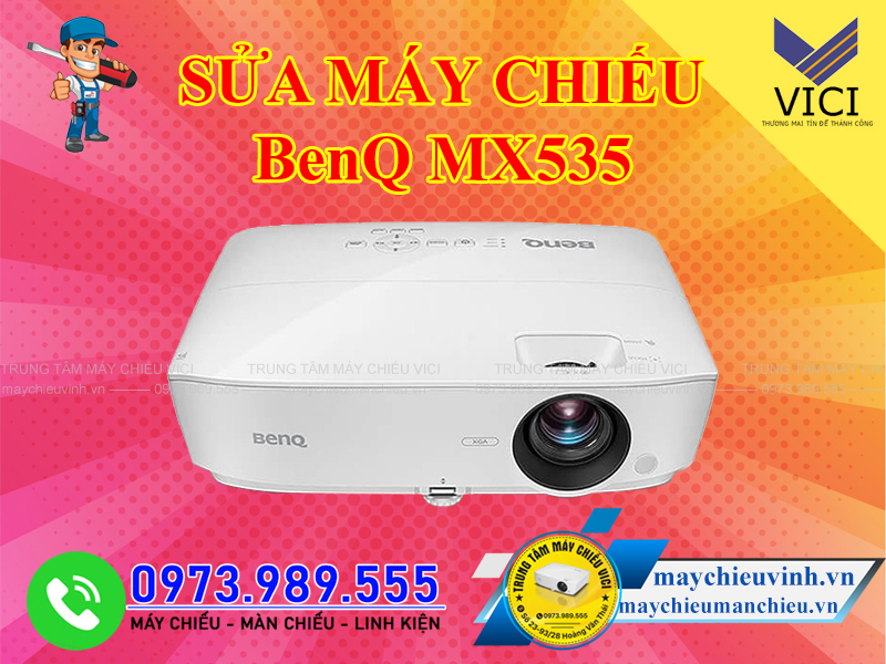 Sửa máy chiếu benq mx535 tại trung tâm máy chiếu vici