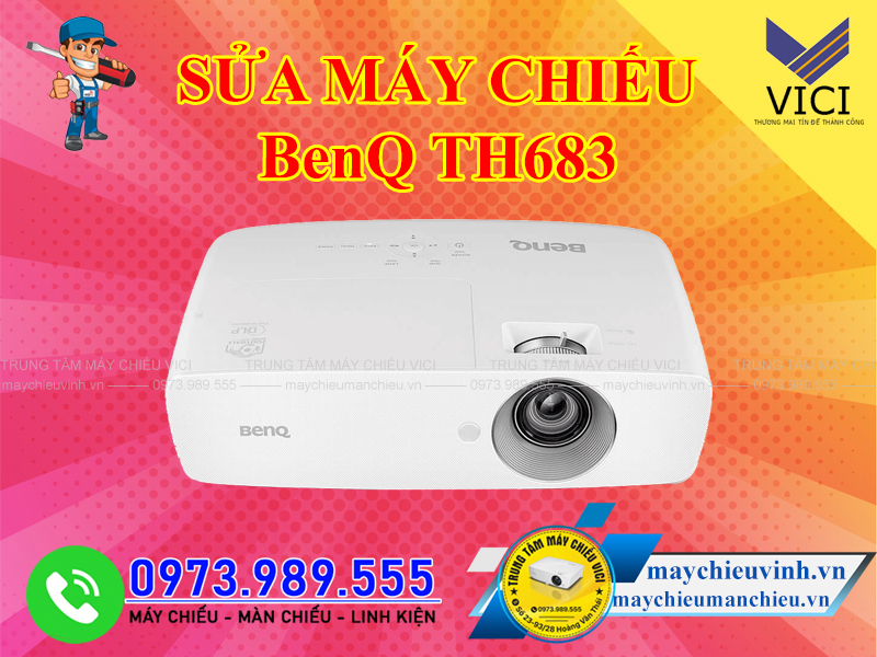 Sửa chữa máy chiếu BenQ TH683 tại Hà Nội
