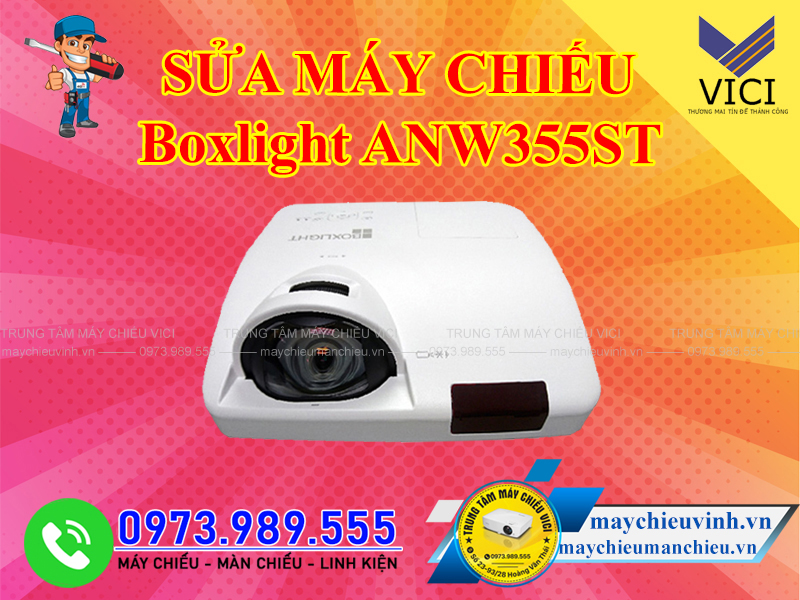Sửa máy chiếu Boxlight ANW355st