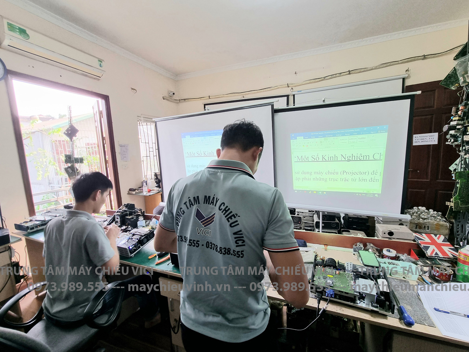 Dịch vụ sửa chữa máy chiếu tại phường Cửa Nam