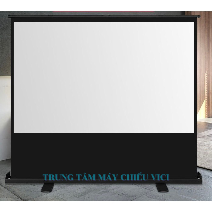 Màn chiếu 100 inch đặt sàn