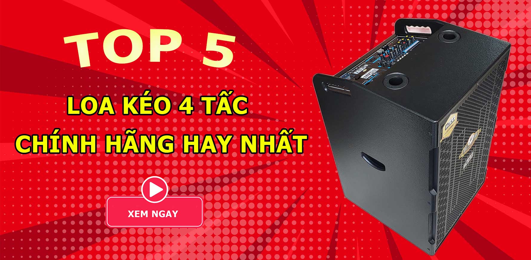 top loa kéo 4 tấc hay nhất