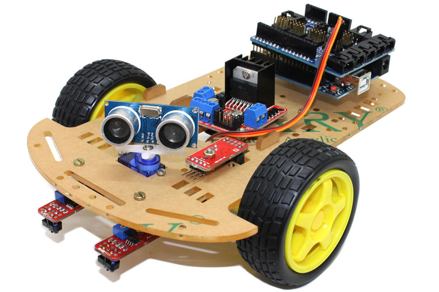GÓC DIY | Chế tạo Robot tránh vật cản - Hướng dẫn chi tiết