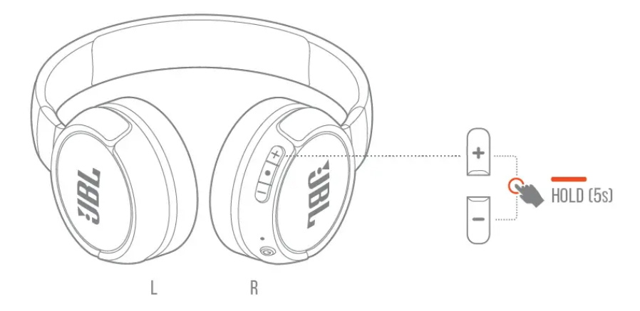 Hướng dẫn sử dụng tai nghe JBL Tune 520BT reset