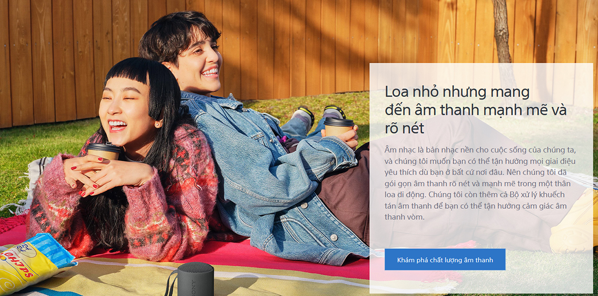 Loa Bluetooth Mini Sony SRS-XB100 nghe nhạc mọi lúc mọi nơi