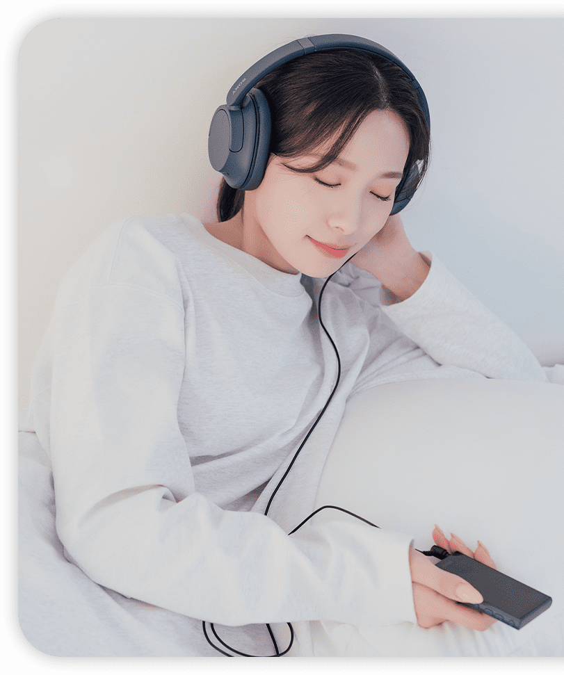 Tai Nghe Chụp Tai Bluetooth Chống Ồn Chủ Động Sony WH-CH720N đệm tai êm ái dễ chịu