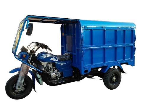 Xe ba bánh chở rác