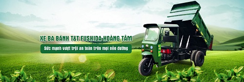 Xe ba bánh ngày càng được ứng dụng nhiều