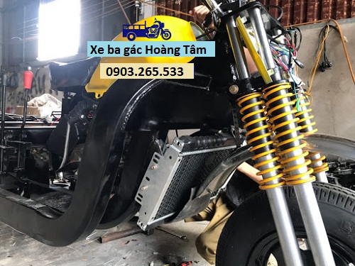 Bảo dưỡng phuộc xe ba gác