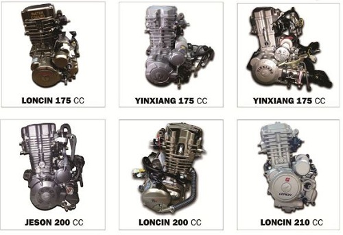 Các loại cục máy xe ba gác