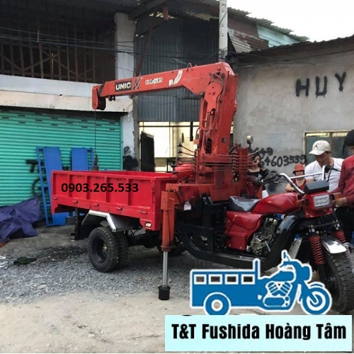 Giá xe ba gác có cẩu