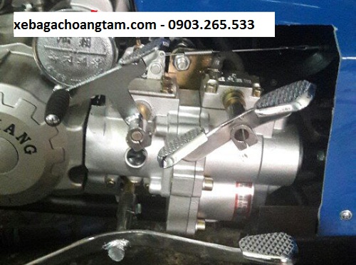 Đảm bảo thay nhớt hộp số xe ba gác