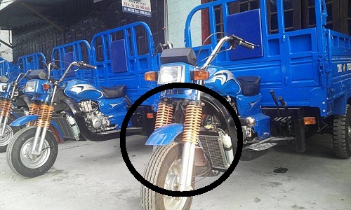 Phuộc trước xe ba gác