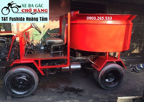 Tìm hiểu thông số máy trộn bê tông tự hành