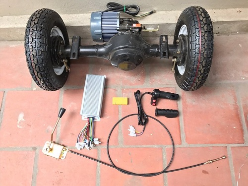 Trục bánh xe lôi