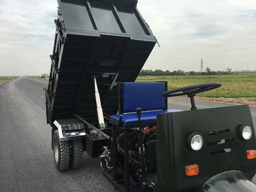 Xe ba gác máy dầu Kubota có nhiều ưu điểm vượt trội