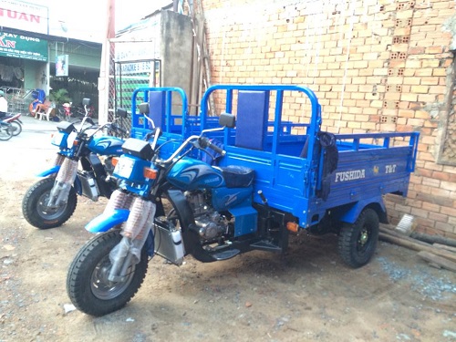 Xe lôi ba bánh hạn chế vận chuyển khối lượng lớn