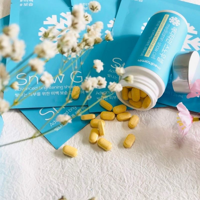 vien uong meditamin glutathione snow cell