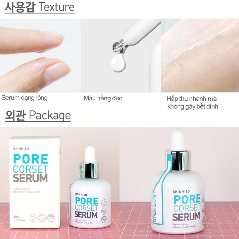 skinmiso pore corset serum 3