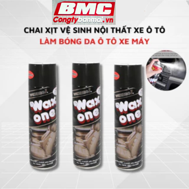 Bình xịt bóng đồ da đồ gỗ WAX ONE